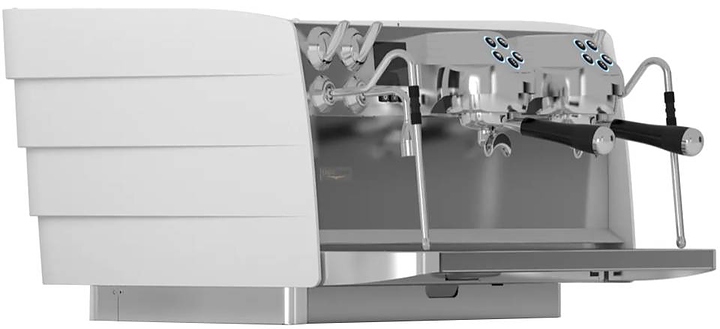 Кофемашина Victoria Arduino Eagle Tempo 2 gr Led+High groups+Auto purge+ Cool Touch 220В белая