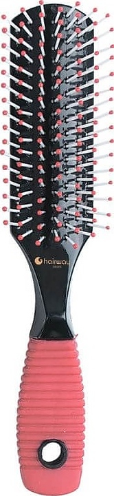 Щетка массажная Hairway Rainbow 08069, 7 рядов