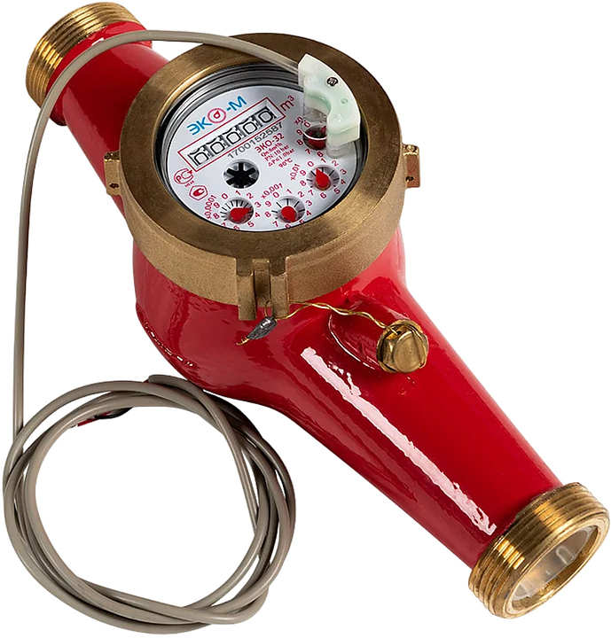 Счётчик горячей и холодной воды ЭКОМЕРА Э-25УИ-260-СК