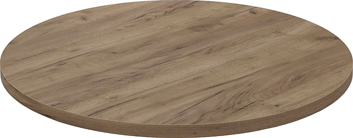 Столешница Sheffilton SHT-TT 90 (ЛДСП) круглая дуб галифакс табак