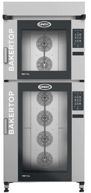 Пароконвектомат UNOX BakerTop Retail XETC-18EU-YPLMA