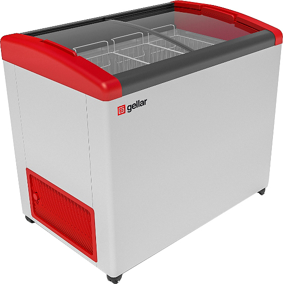 Ларь морозильный Frostor GELLAR FG 300 E красный