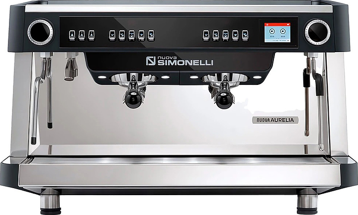 Кофемашина Nuova Simonelli Nuova Aurelia VOL XT 2Gr V 220V black+PID+high groups+LED+ Group Display