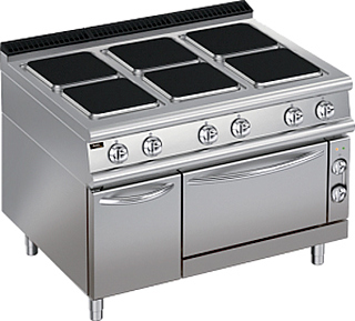 Плита электрическая Apach Chef Line LRE127FECS