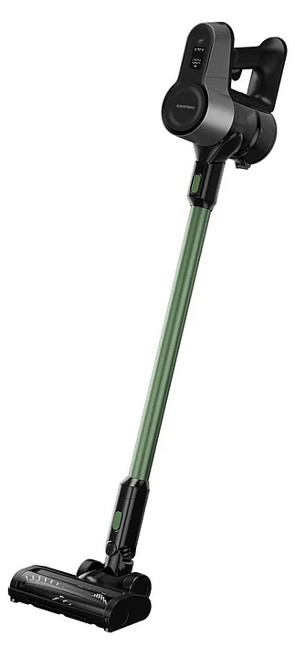 Пылесос вертикальный беспроводной Grundig VCP 6230 PET зеленый, серебристый