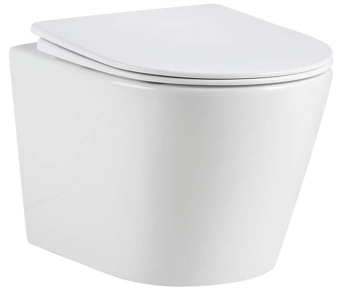 Унитаз подвесной с сиденьем Taliente Altamarea Tornado 3  AL65003 36х52х35 см белый