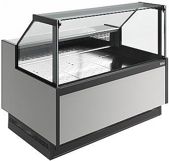 Витрина холодильная Carboma Bavaria 4 GC110 SP 1,5-1 версия 2.0 9006-9005 (без боковин)