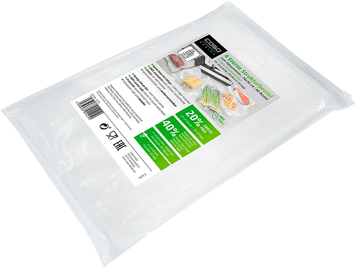 Пакеты вакуумные CASO 4 Sterne 20*30, 150 мкм, 60 шт.