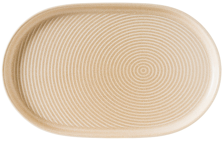 Блюдо овальное с бортом Bonna Мираж 79205 370х240 мм