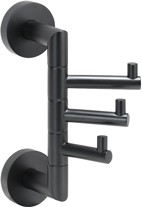 Крючок тройной поворотный Bemeta Dark 104206070