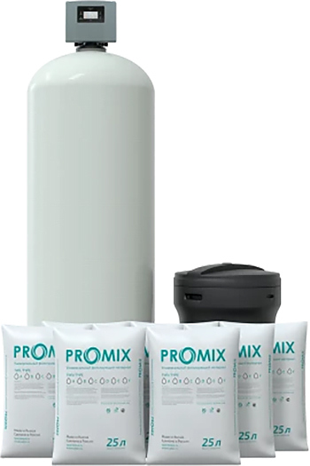 Система умягчения и обезжелезивания SpaceAqua ProMix 2162 V1EWDM (загрузка ProMix A)