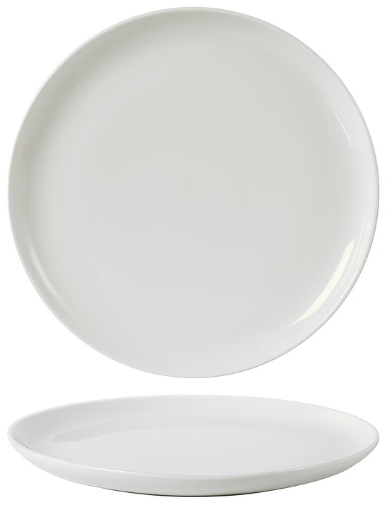 Тарелка основная Noble Fine Plus 095072A К=6 d 30 см h 2 см белый