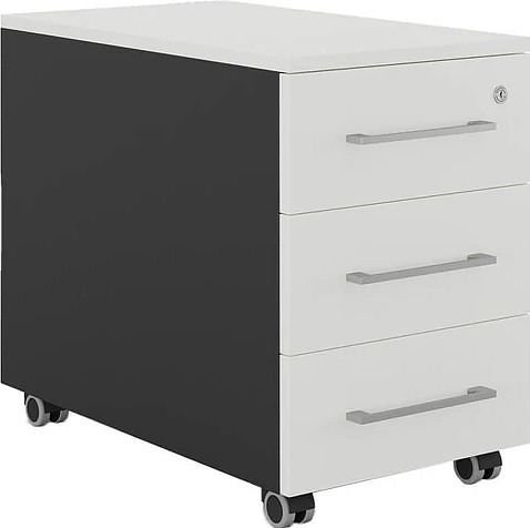 Тумба мобильная КОБОР TМ3-40/50 black/premium