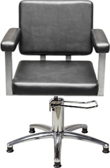 Кресло парикмахерское Имидж Мастер БРУТ II черное