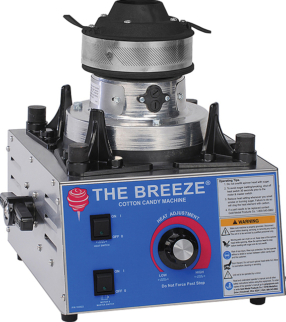 Аппарат для сахарной ваты Gold Medal Breeze