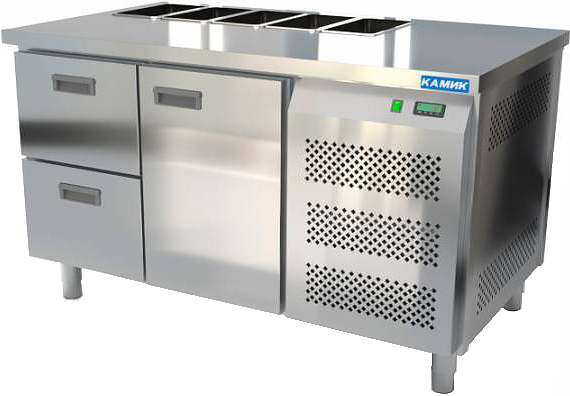 Стол холодильный для салатов КАМИК СОН-121476