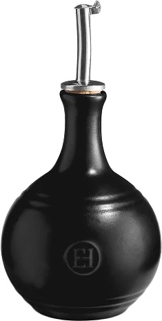Бутылка для масла и уксуса Emile Henry 710216 400 мл d=10,4 см h=21 см (керамика) черная