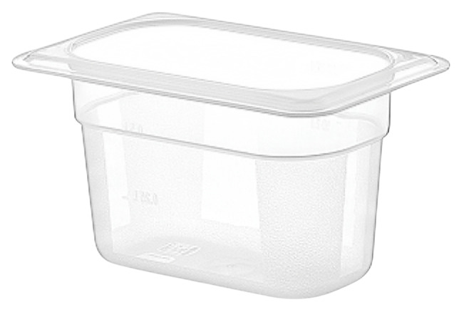 Гастроемкость Gastroplast 79785 GN 1/9-100 (176x108х100 мм) 0.8 л поликарбонат, прозрачный