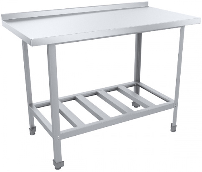 Стол разделочный ПищТех Стандарт СРОб-14/7СЦК с бортом