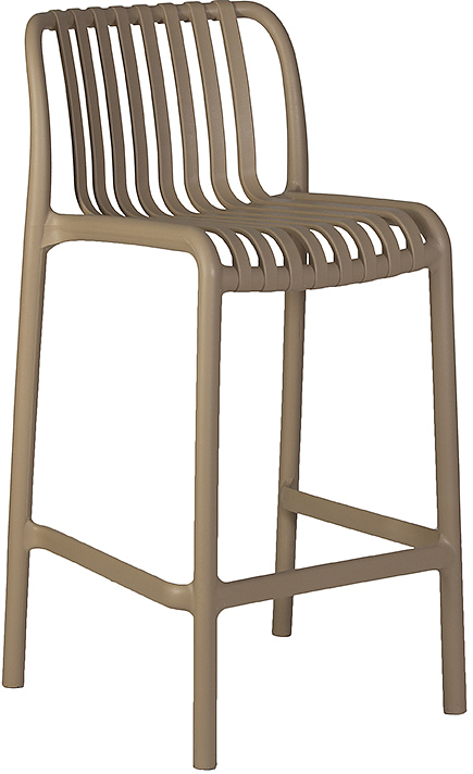 Стул барный DOBRIN 777PP-LMZL-1-N CHLOE (бежевый) 4 шт.