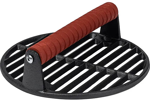 Пресс для гриля ProHotel Ember Cast Matt 12301A d 19.5 см чугун, черный