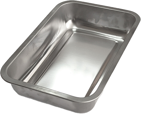 Лоток глубокий ROAL CD-375 / FT-0709-41005B04 400х300х70 мм (нерж. сталь)