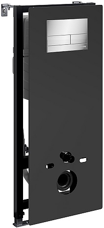 Система инсталляции для подвесного унитаза Wasserkraft Abens 20TLT.010.ME.BL.CH04