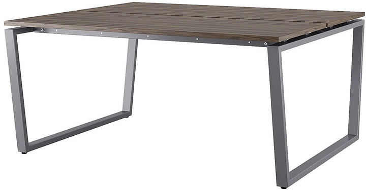 Стол офисный КОБОР OTR/2-80/160 graphite/charlston