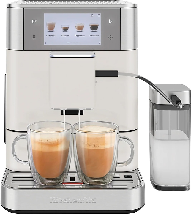 Эспрессо кофемашина автоматическая KitchenAid KF8 5KES8558EPL фарфорово-белая