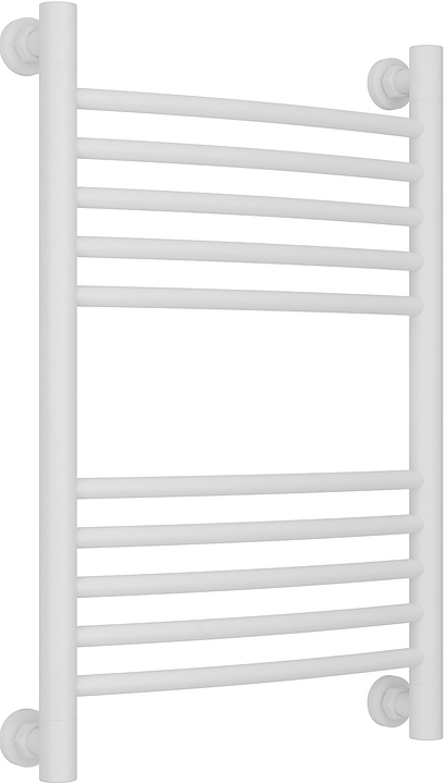 Полотенцесушитель водяной Сунержа Богема+ 60x40 см с выгнутой перемычкой, матовый белый