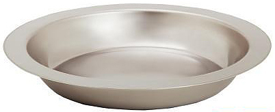 Тарелка мелкая 0,25 л, нерж.