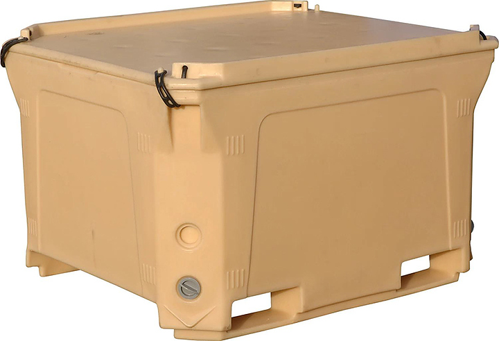 Термоконтейнер Nilkamal RIC 660 л бежевый