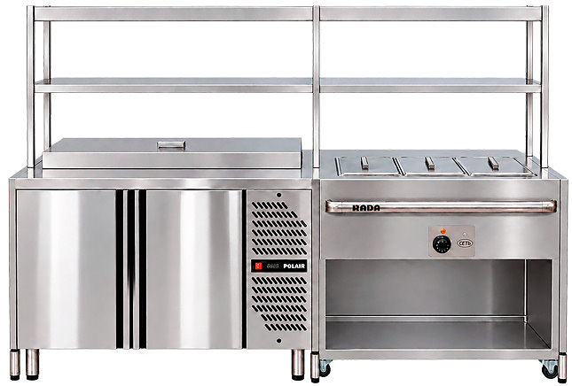 Модульная стойка левая стартовая Rada CHEF&SERV CHS-L-12