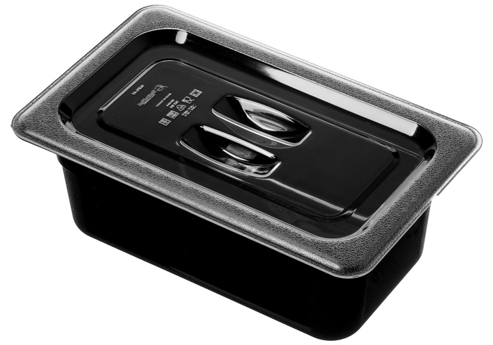 Крышка для гастроемкости Gastroplast 79788 GN 1/4 (265х162 мм) поликарбонат, прозрачная