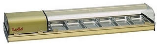 Витрина холодильная для суши Movilfrit (Pira) VECI-8 SHUSHI WALNUT(орех)