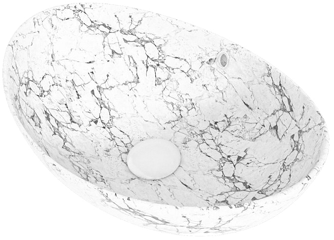 Раковина Maretti Eleganza EN13NS48-740MR 59х39 см, санфарфор