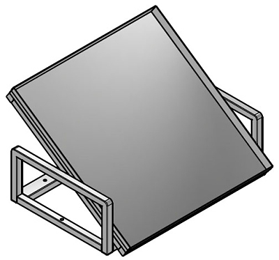 Полка для посудомоечных кассет Enigma Е-ПНН1-05.585.15/ПММ/430-1.0/01