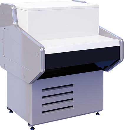 Прилавок кассовый CRYSPI Octava U New KNP 700 (с боковинами)