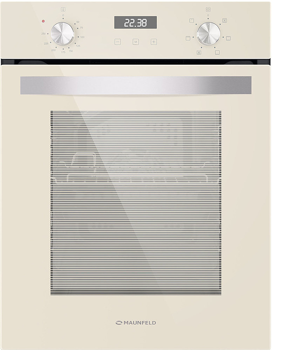 Духовой шкаф Maunfeld EOEM516BG 51 л 2030 Вт 448х550х595 мм бежевый