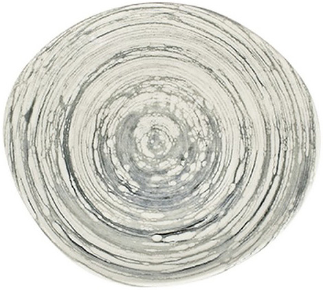 Тарелка основная ID Fine Swirl Grey Pebble PBL27DZ-ID1001 27 см