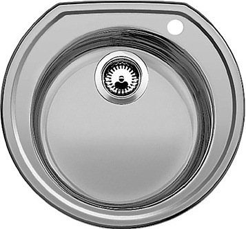 Кухонная мойка Blanco Rondoval (нерж.сталь декор)
