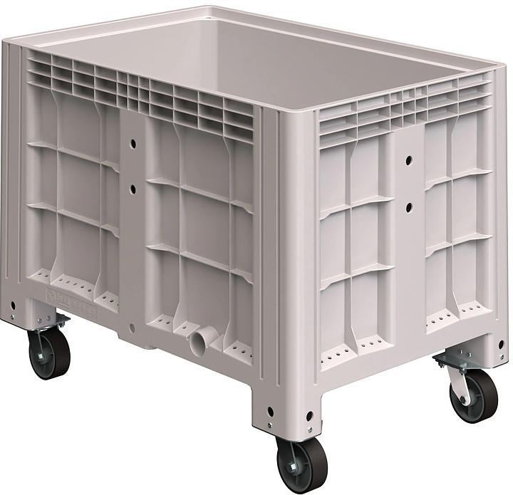 Контейнер iPlast iBOX 11.602 1200х800х920 мм на колесах, сплошной