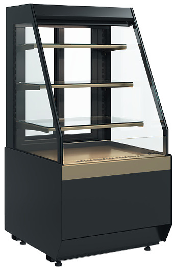 Витрина кондитерская Carboma KC70 VM 0,6-2 Standard (версия 2.0) скошенная