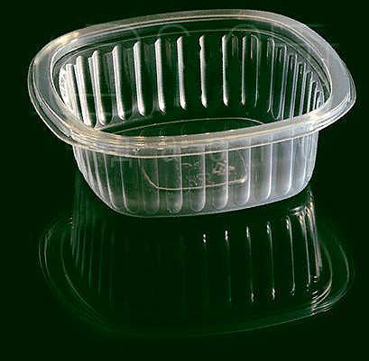 Контейнер под запайку Россия PP 136х136х58, 500 мл круглый прозрачный, 720 шт