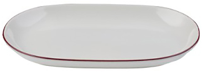 Блюдо овальное ID Fine Modest Maroon 13001-143023 23 см
