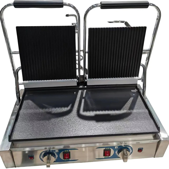 Гриль контактный Foodatlas EG-813A прижимной