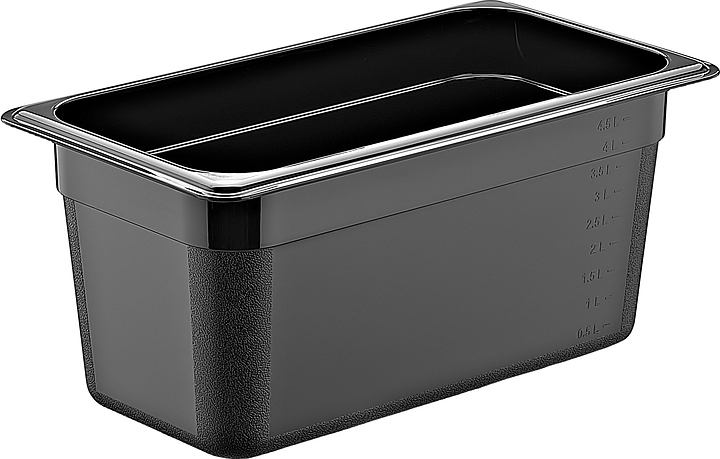 Гастроемкость Gastroplast GNPP-13150/B GN 1/3-150 (325х176х150) 5 л полипропилен черная