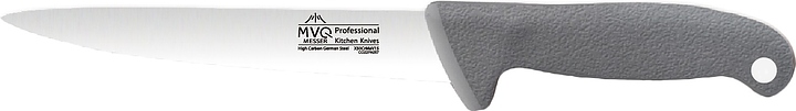 Нож для мяса MVQ Profi Color Messer F4246 l=20 см (нерж. сталь / пластик) с серой ручкой