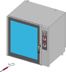 Печь конвекционная Tecnoinox GFP08DS