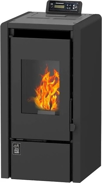 Камин пеллетный Zota A9H20 Black 9 кВт WiFi
